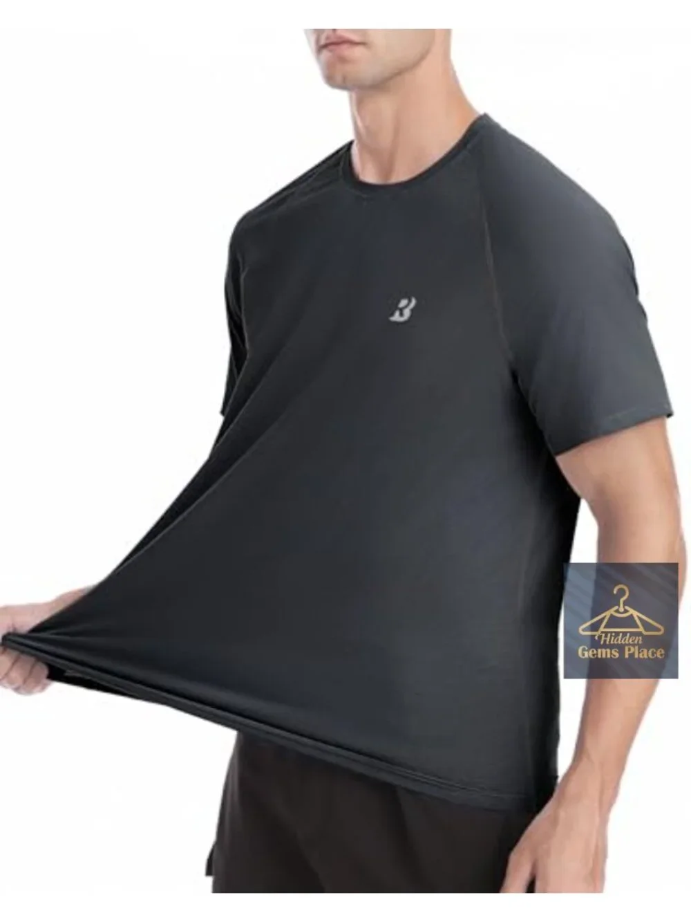 Men's UPF 50+ Rash Guard Shirt Quick Dry Swim Tee